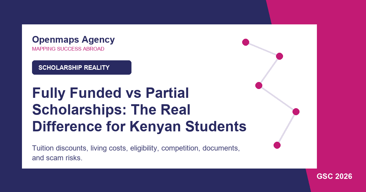 Fully Funded vs Partial Scholarships: The Real Difference for Kenyan Students