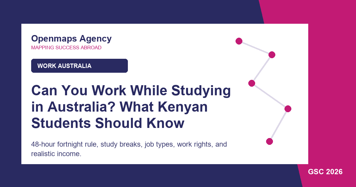 Can You Work While Studying in Australia? What Kenyan Students Should Know