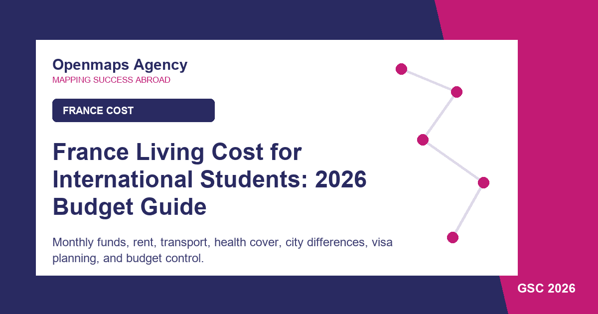 France Living Cost for International Students: 2026 Budget Guide